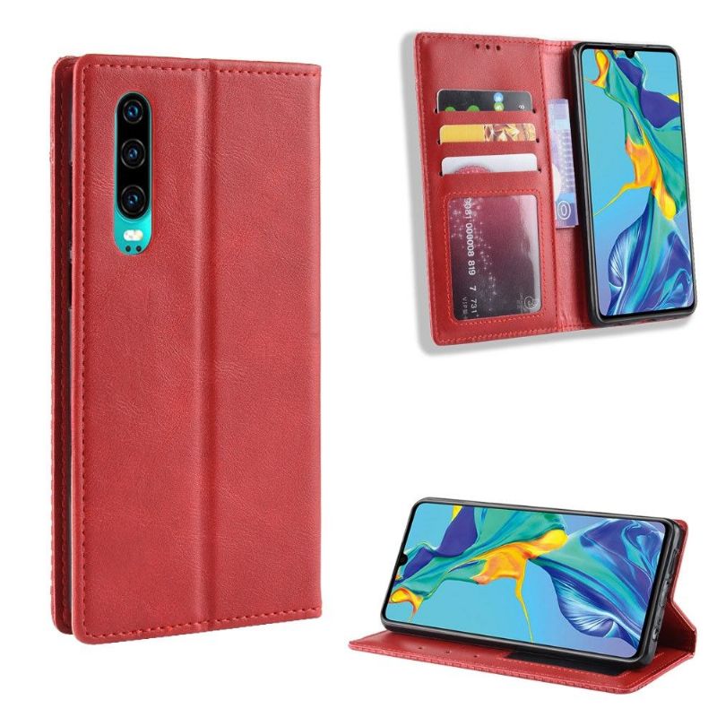 Pouzdra Na Huawei P30 Kožený Styl Le Cirénius