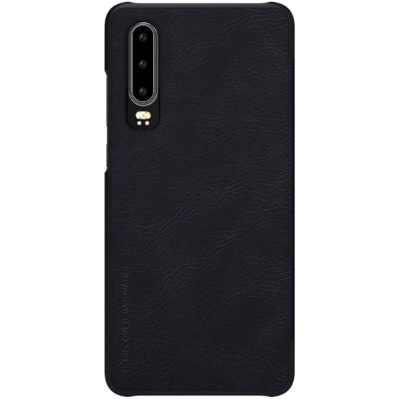 Pouzdra Na Huawei P30 Potah Nillkin Qin Z Umělé Kůže