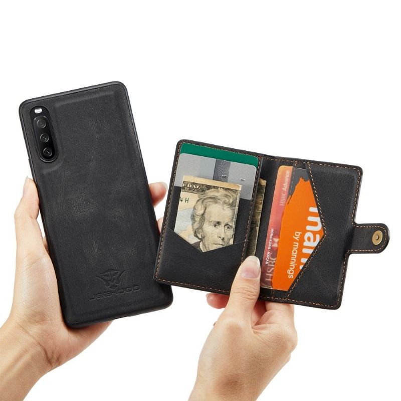 Kryt Na Sony Xperia 10 III S Držákem Magnetické Karty