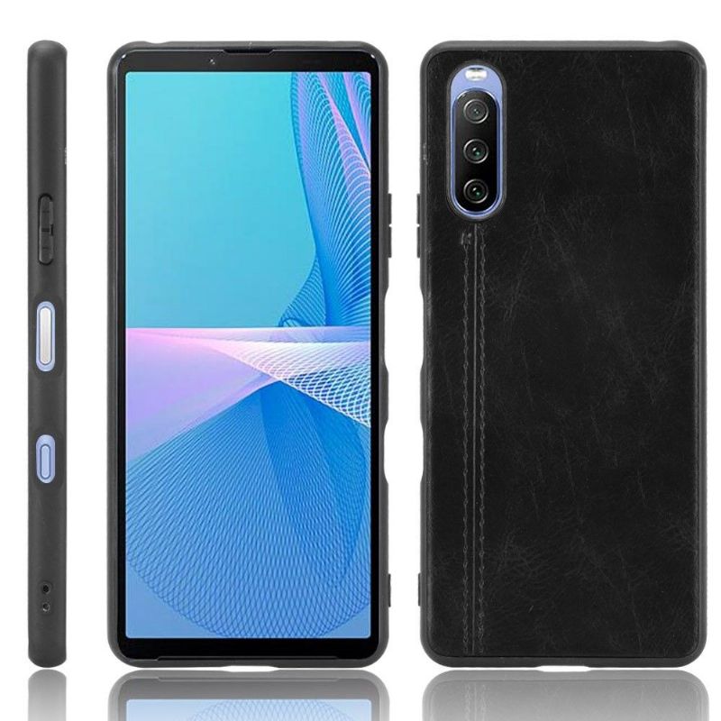 Kryty Na Mobil Na Sony Xperia 10 III Kožený Efekt