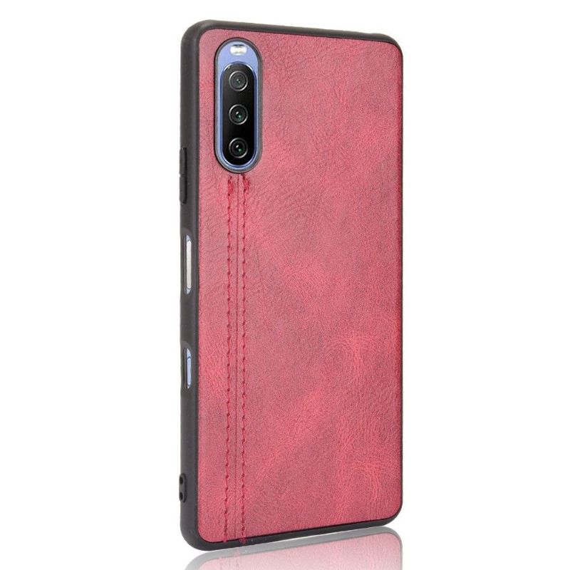 Kryty Na Mobil Na Sony Xperia 10 III Kožený Efekt