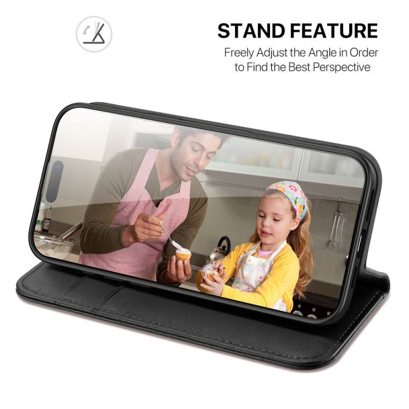 Kožené Pouzdro Folio iPhone 17 Pro Max Dux Ducis Hivo Series