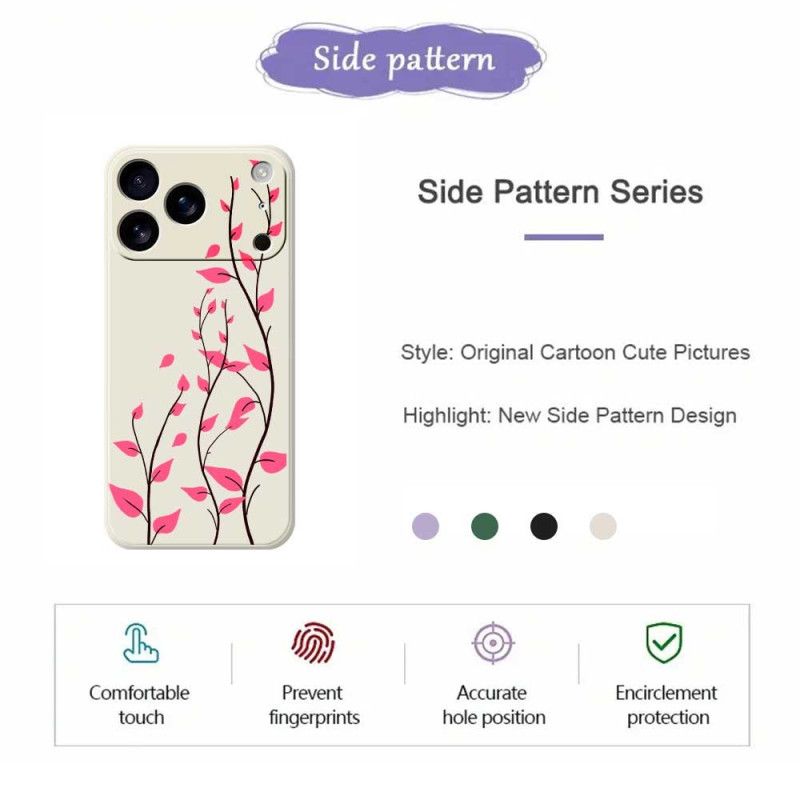 Kryt iPhone 17 Pro Max Listy