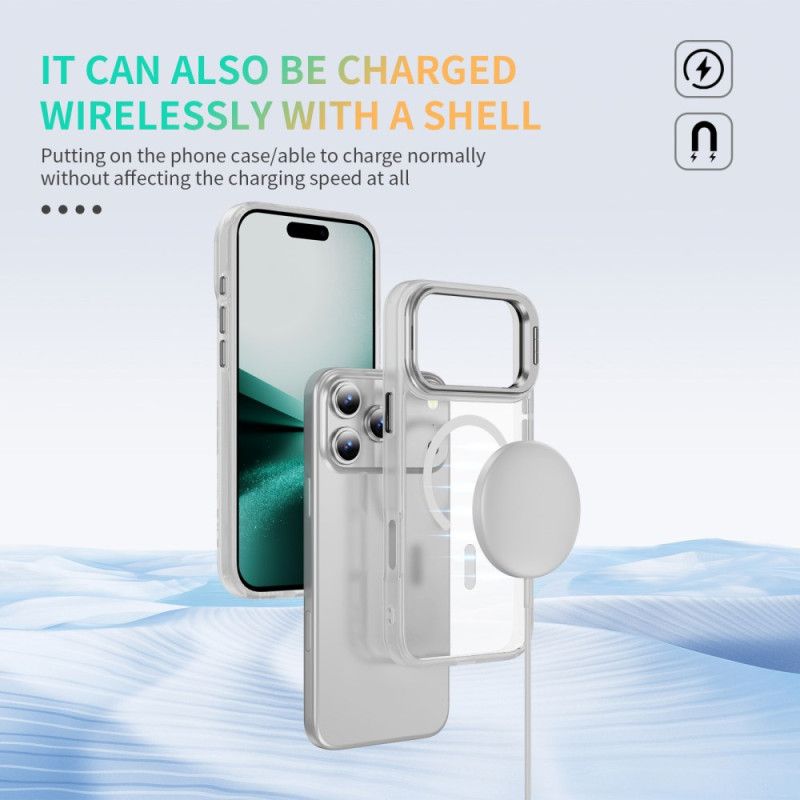 Kryt iPhone 17 Pro Max Magnetický S Matným Držákem Objektivu