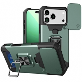 Kryt iPhone 17 Pro Max Odolný Stojánek A Posuvný Kryt