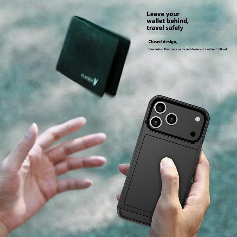 Kryt iPhone 17 Pro Max Posuvný Držák Na Karty