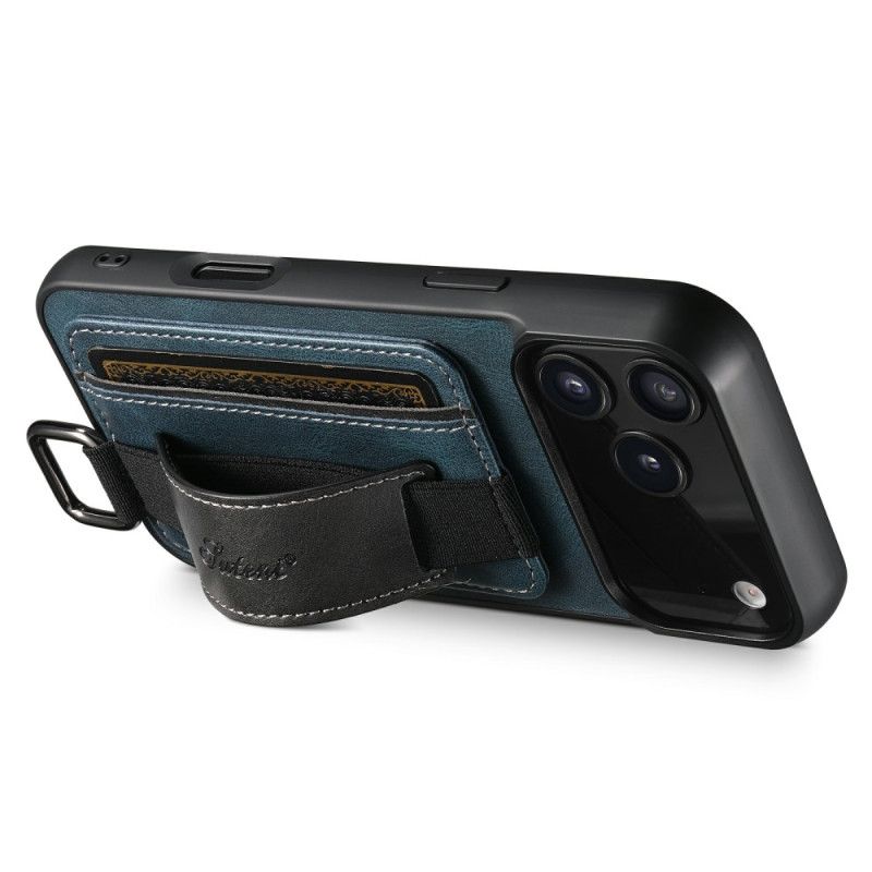 Kryt iPhone 17 Pro Max Pouzdro Na Karty Suteni Popruh