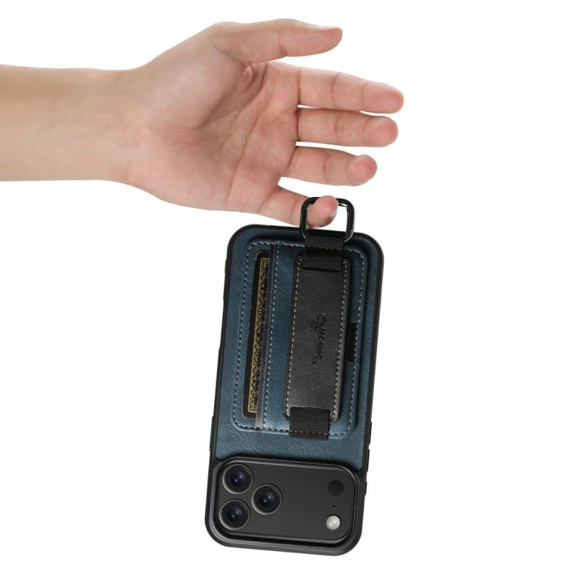 Kryt iPhone 17 Pro Max Pouzdro Na Karty Suteni Popruh