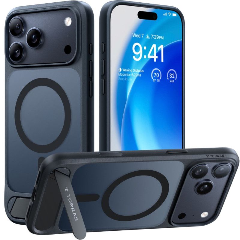 Kryt iPhone 17 Pro Max Prémiový Design Magsafe S Integrovaným Stojánkem