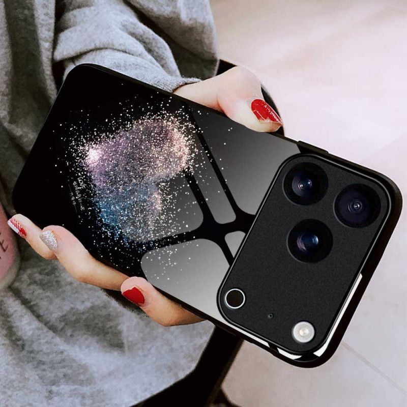 Kryt iPhone 17 Pro Max Tvrzené Sklo S Motivem Srdce