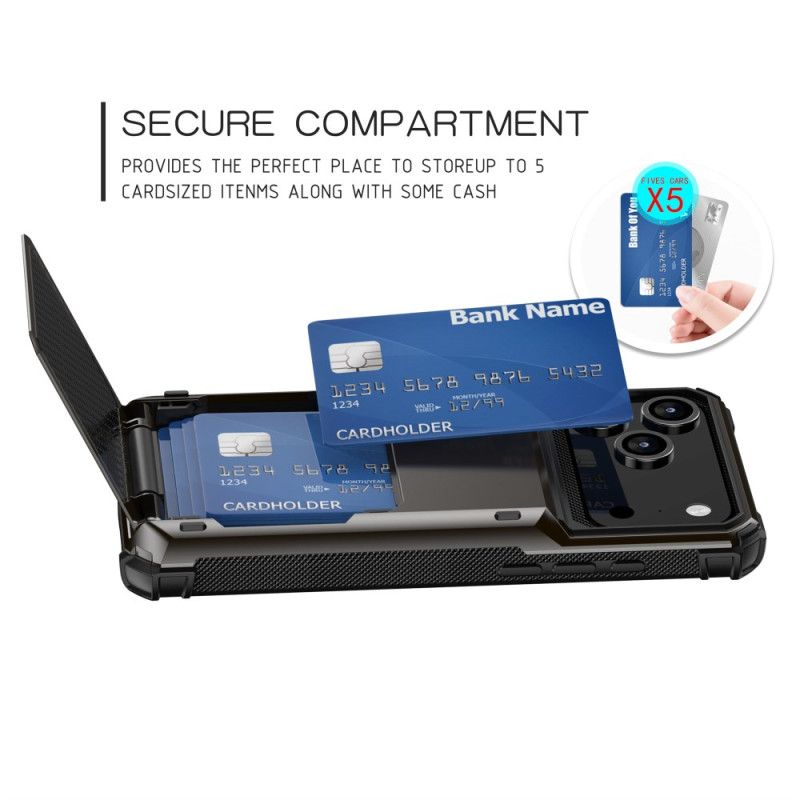 Kryt iPhone 17 Pro Max Výklopné Pouzdro Na Karty