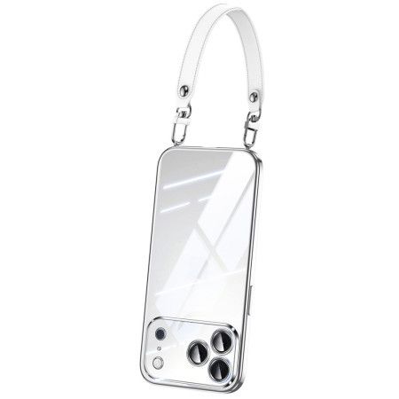 Kryt Na iPhone 17 Pro Max Průhledné Se Šňůrkou Na Krk