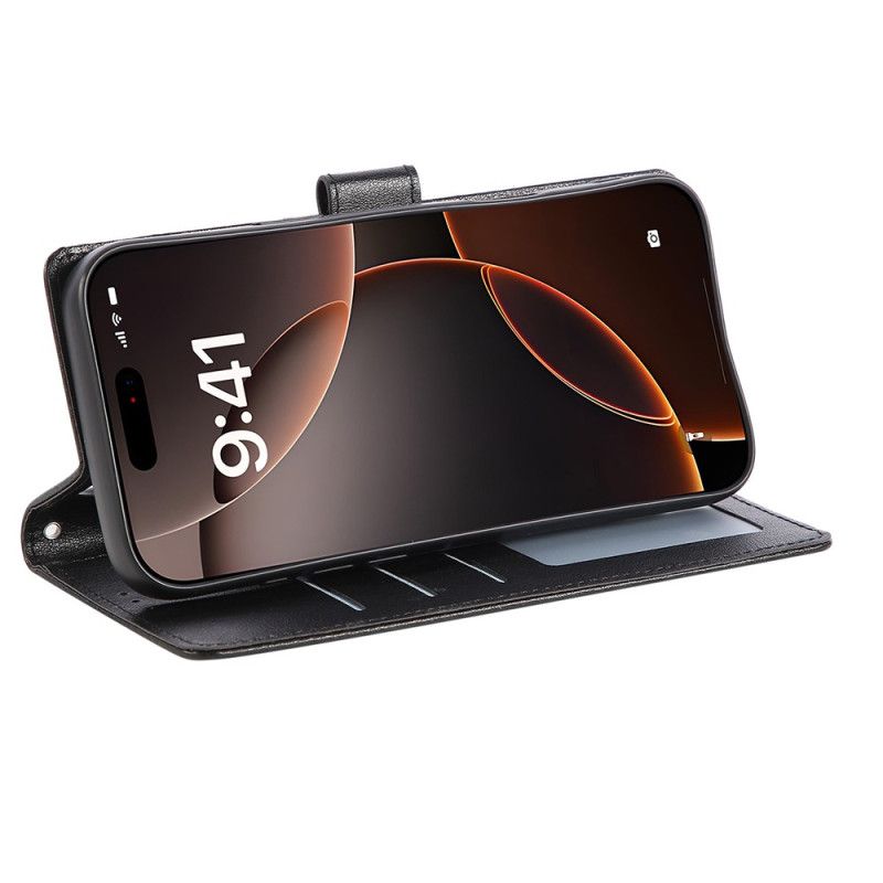 Peněženková Pouzdra iPhone 17 Pro Max Kryty Na Mobil Jednoduché