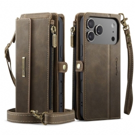 Peněženková Pouzdra iPhone 17 Pro Max Kryty Na Mobil Peněženka Caseme