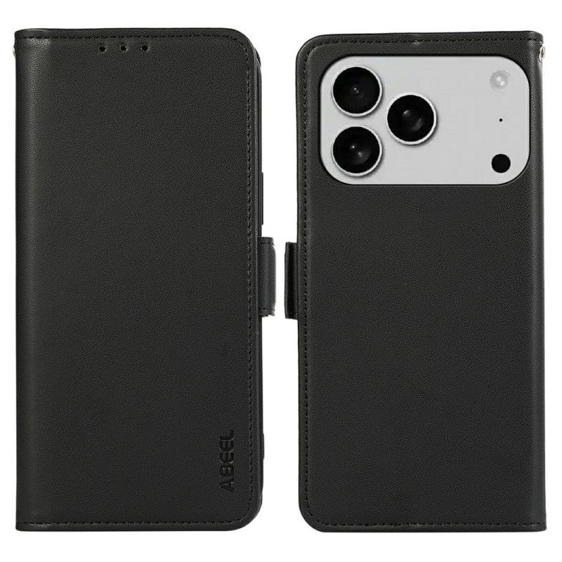 Peněženková Pouzdra iPhone 17 Pro Max Rfid Ochrana Abeel