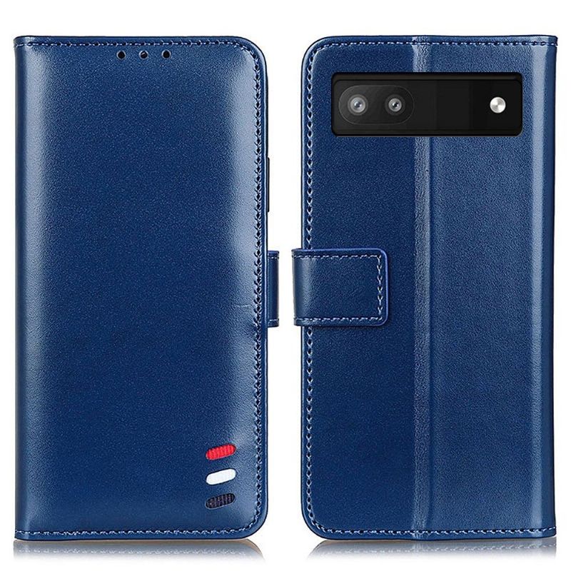 Flipové Pouzdro Na Google Pixel 6a Kožené Pouzdro Melody Folio Z Umělé Kůže