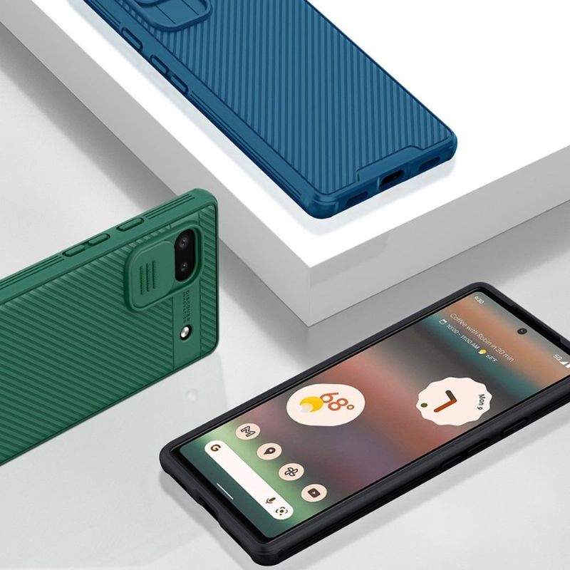 Kryt Na Google Pixel 6a Vačkový Štít Se Zadním Krytem Objektivu