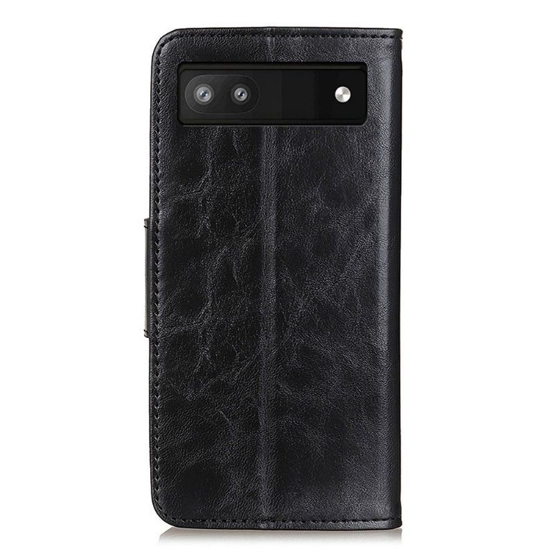Pouzdra Na Google Pixel 6a Klasická Umělá Kůže Edouard