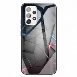 Kryt Na Samsung Galaxy A13 Geometrie Z Tvrzeného Skla