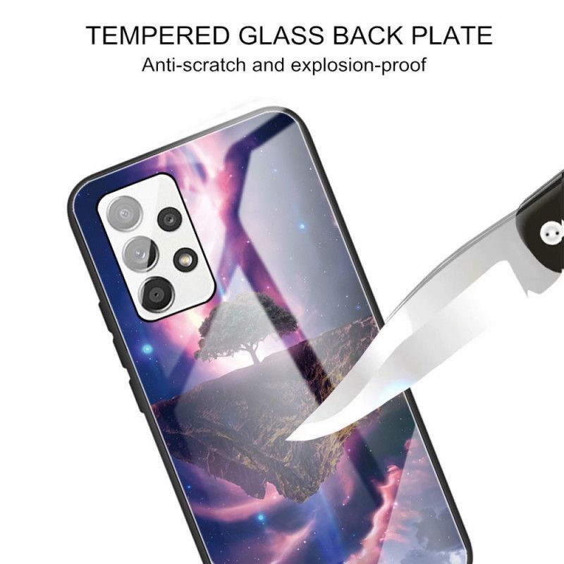 Kryt Na Samsung Galaxy A13 Světový Strom Tvrzené Sklo