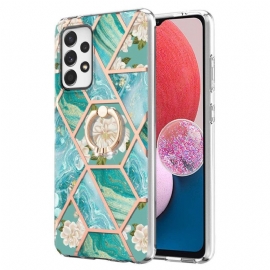 Kryty Na Mobil Na Samsung Galaxy A13 Prsten-závorka Květiny