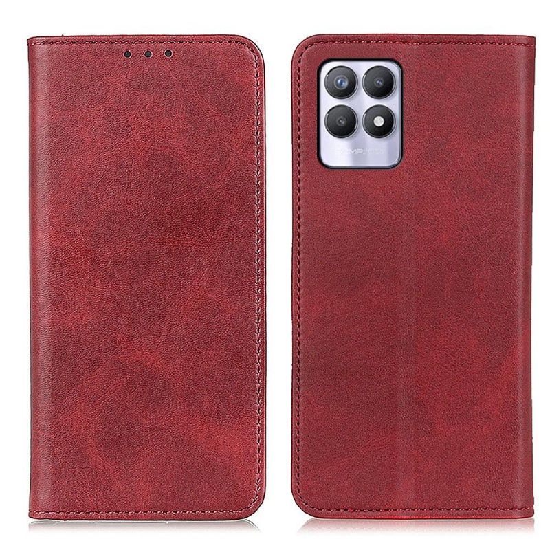 Flipové Pouzdro Na Realme 8i Kožené Pouzdro Simone Ve Věku