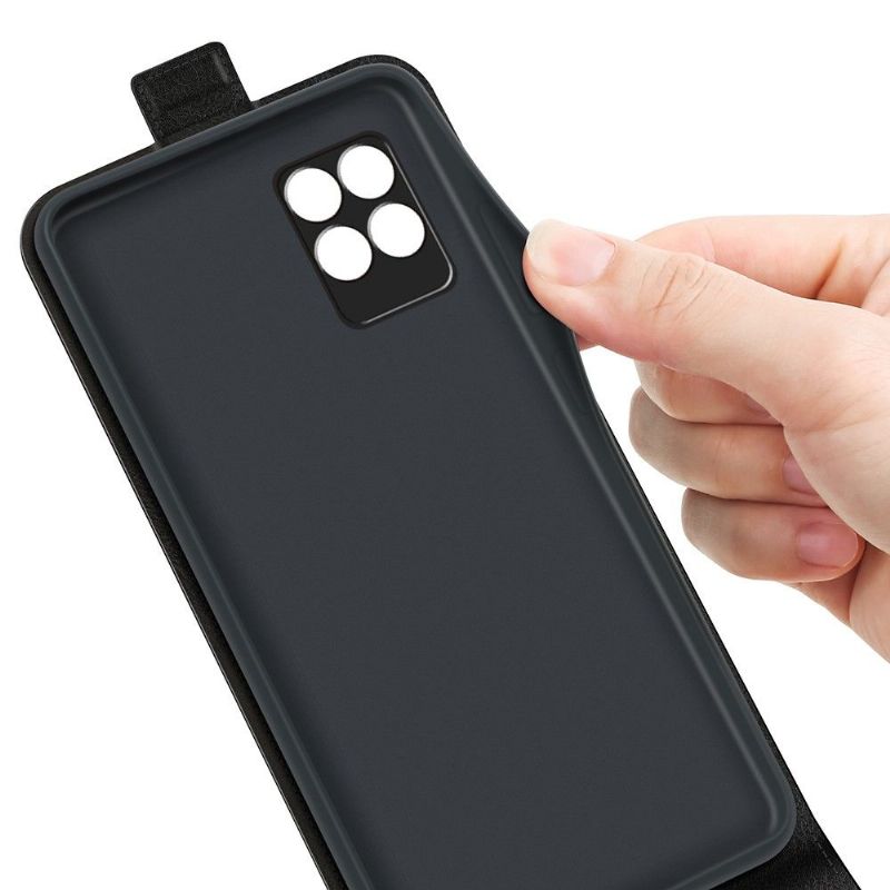 Flipové Pouzdro Na Realme 8i Kožené Pouzdro Vertikální Umělá Kůže