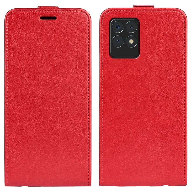 Flipové Pouzdro Na Realme 8i Kožené Pouzdro Vertikální Umělá Kůže