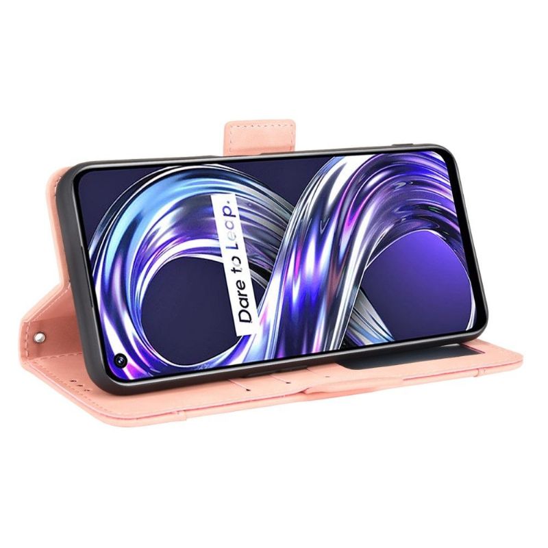 Flipové Pouzdro Na Realme 8i Premium S Držitelem Karty