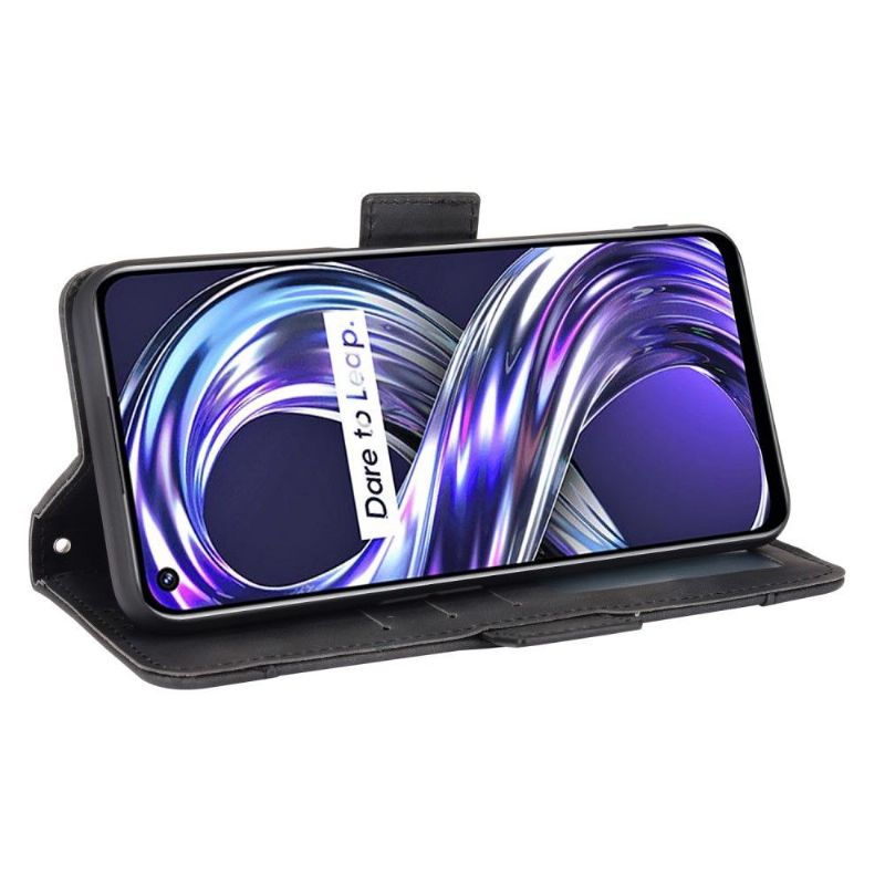 Flipové Pouzdro Na Realme 8i Premium S Držitelem Karty