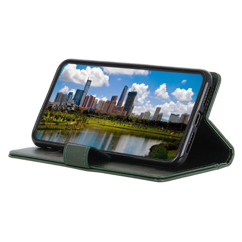 Kožené Pouzdro Na Realme 8i Flipové Pouzdro Umělá Kůže Cerena Folio