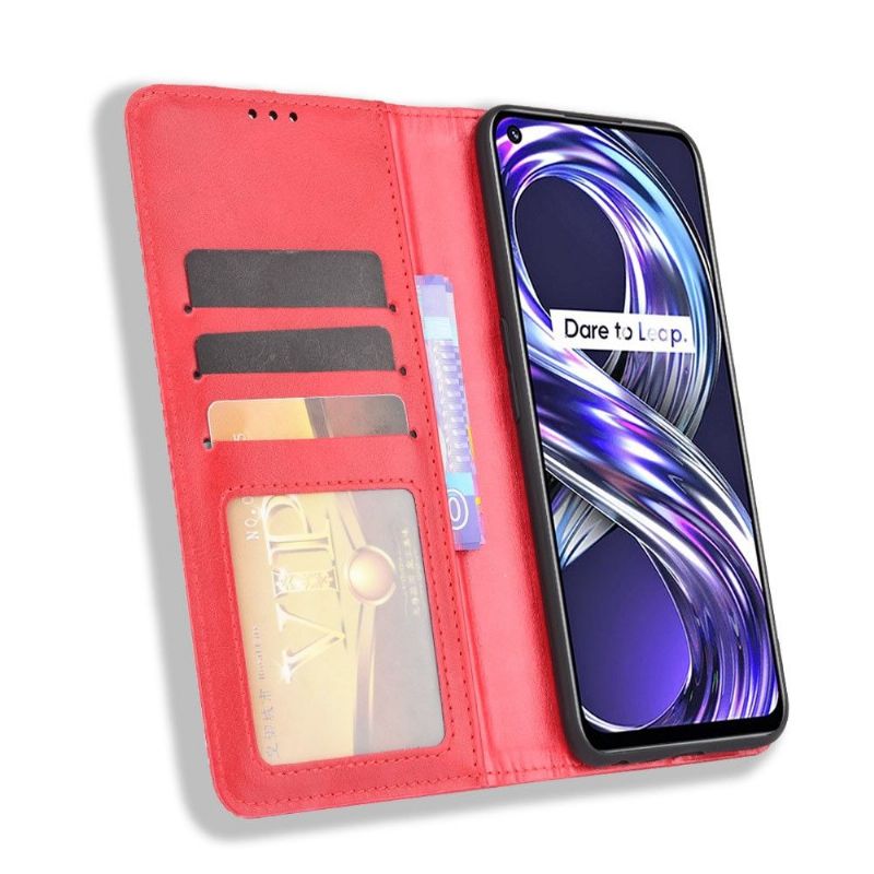 Pouzdra Na Realme 8i Kožený Styl Cirénius