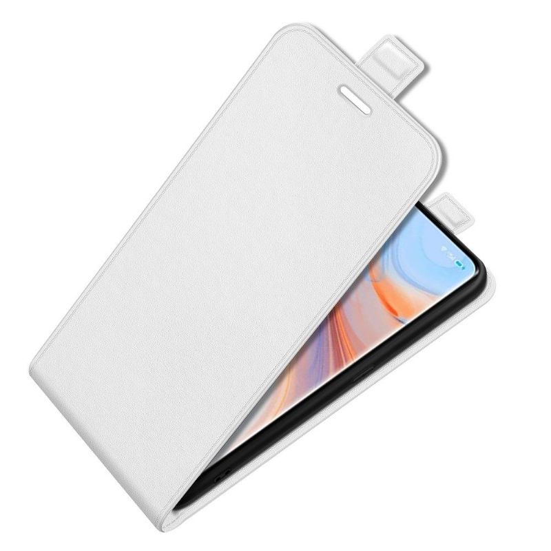 Flipové Pouzdro Na Oppo Find X3 Neo Kožené Pouzdro Vertikální Umělá Kůže