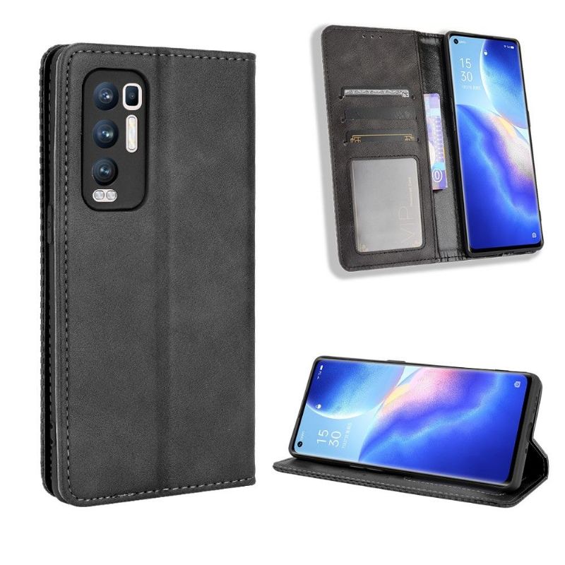 Pouzdra Na Oppo Find X3 Neo Kožený Styl Cirénius