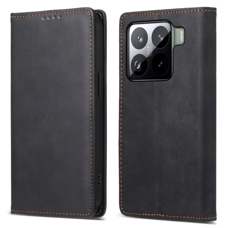 Kožené Pouzdro Folio Na Xiaomi 15 Pro Rfid Peněženka