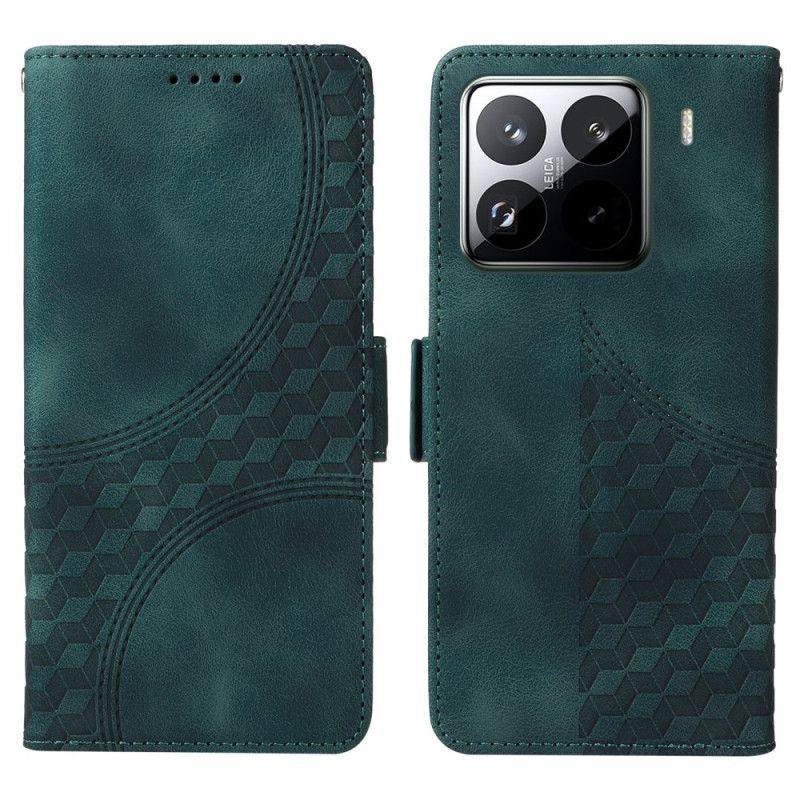 Kožený Kryt Na Xiaomi 15 Pro Vzor Hvězd