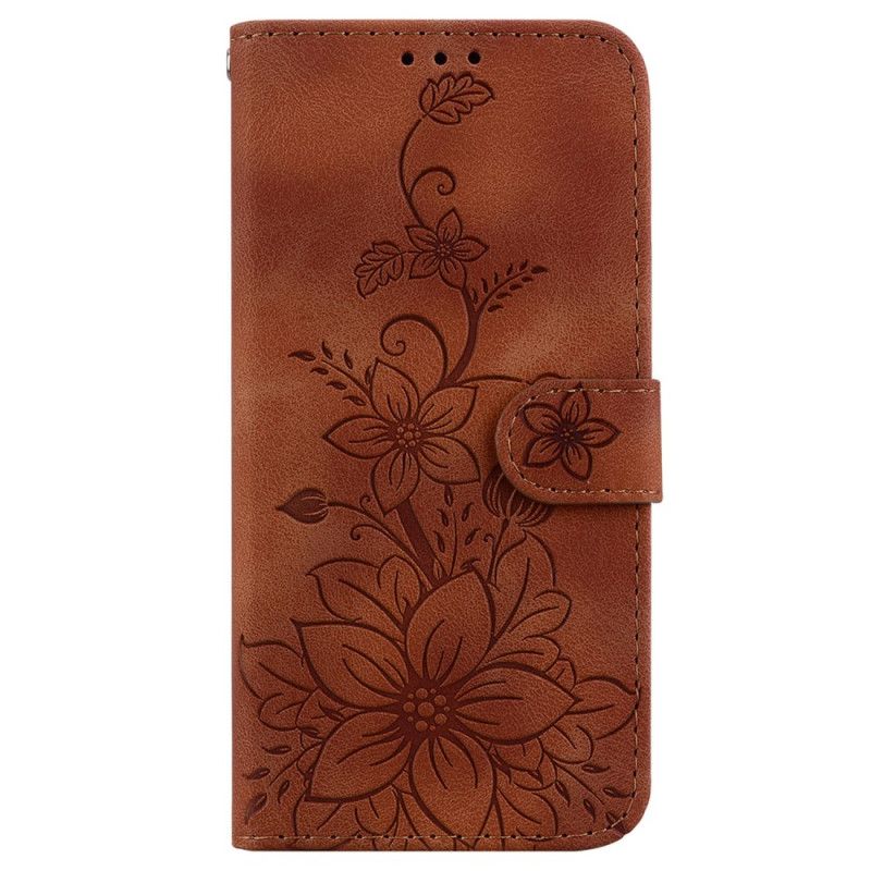 Kožený Kryt Xiaomi 15 Pro Fleur-de-lis