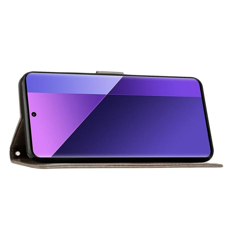 Kožený Kryt Xiaomi 15 Pro Květiny