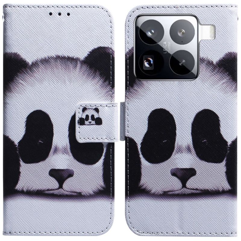 Kožený Kryt Xiaomi 15 Pro Panda