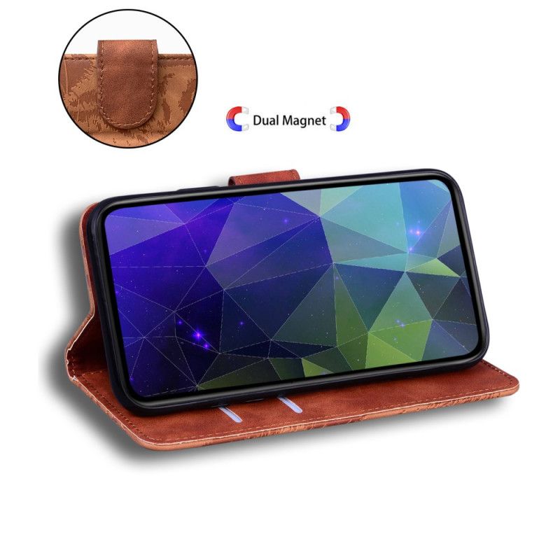 Kožený Kryt Xiaomi 15 Pro Tisk Tygří Tlapky