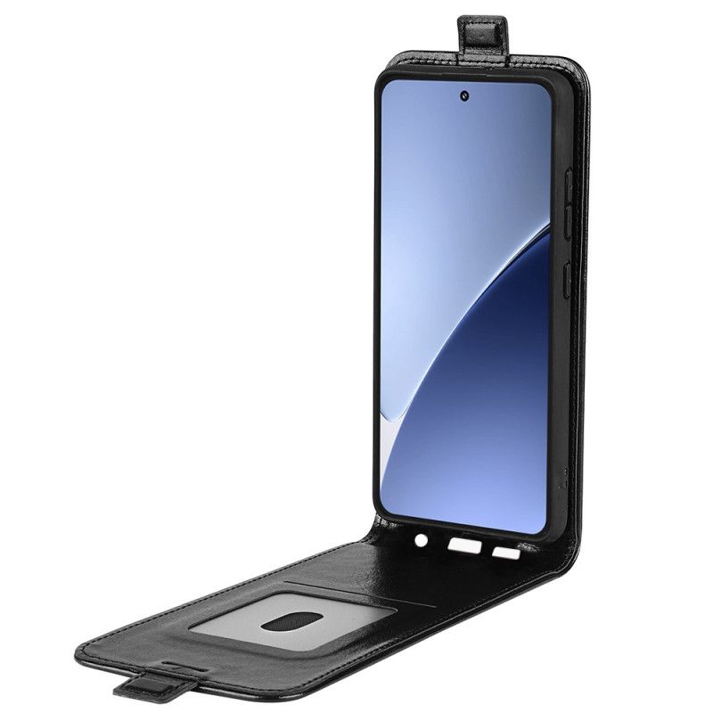 Kožený Kryt Xiaomi 15 Pro Vertikální Klopa