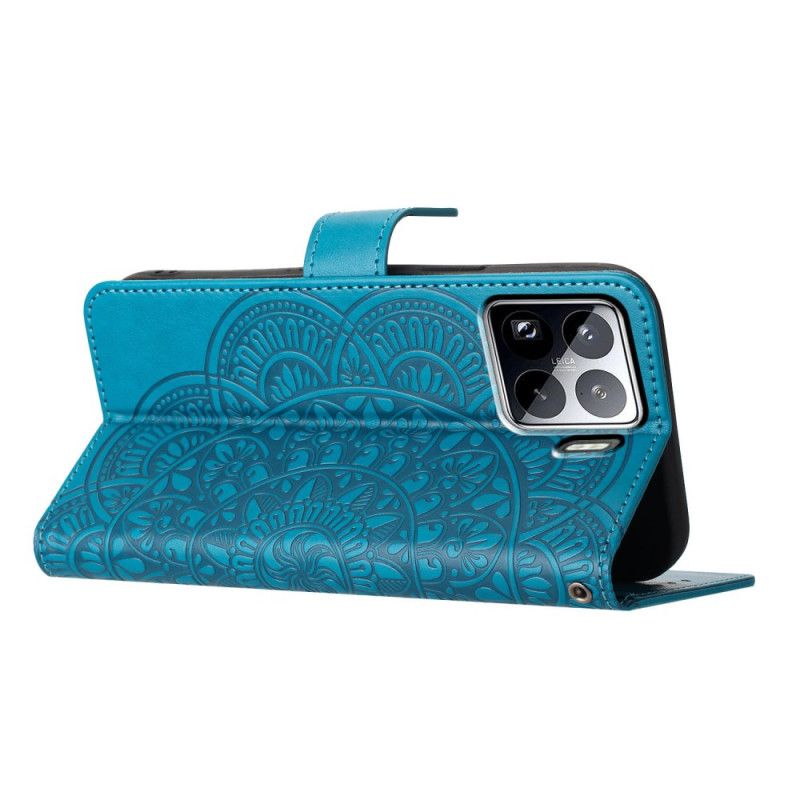 Kožený Kryt Xiaomi 15 Pro Vzor Mandaly