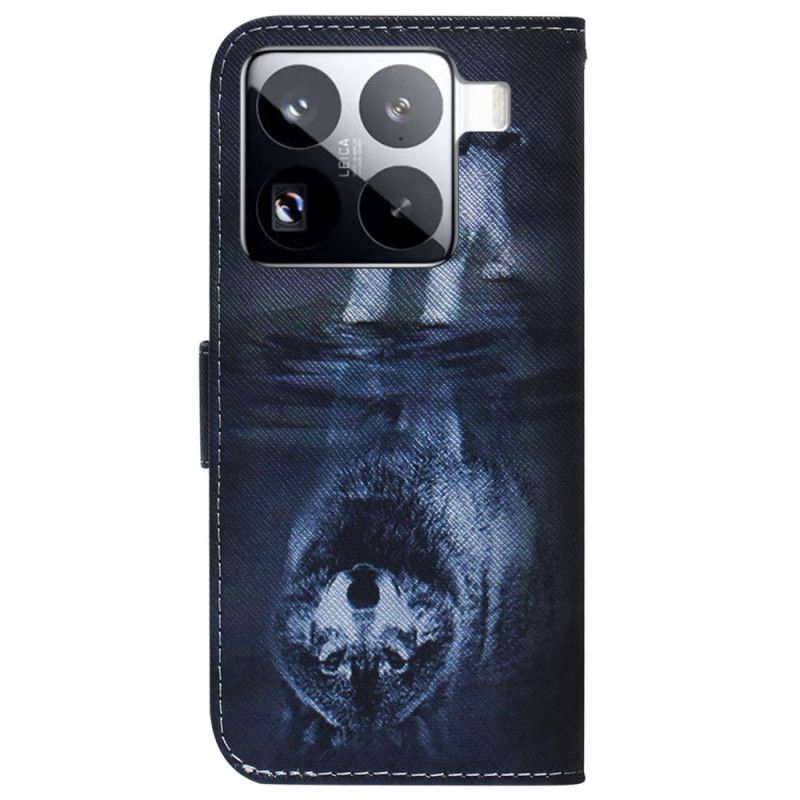 Kožený Kryt Xiaomi 15 Pro Štěněcí Sen