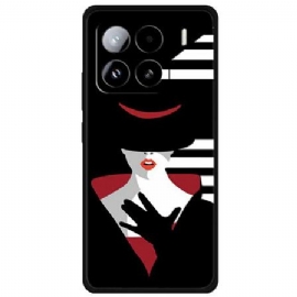 Kryt Xiaomi 15 Pro Dáma V Černém Klobouku