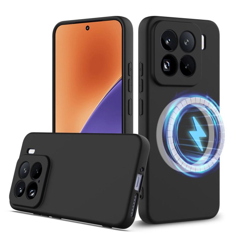 Kryt Xiaomi 15 Pro Kryty Na Mobil Magsafe Kompatibilní Tekutý Silikon S Páskem