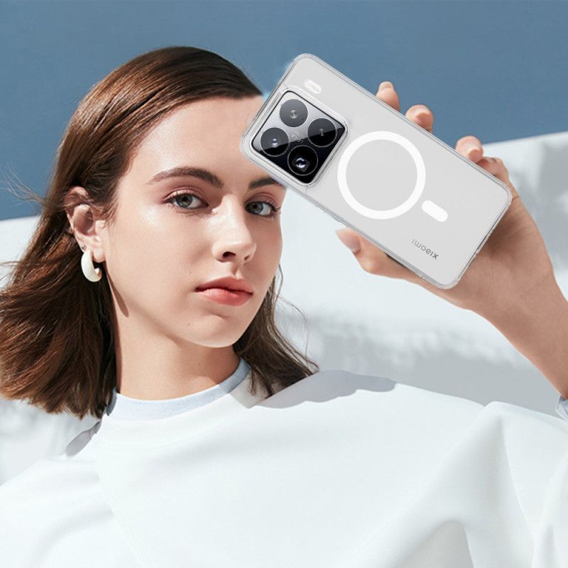 Kryt Xiaomi 15 Pro Kryty Na Mobil Průhledné Kompatibilní S Magsafe