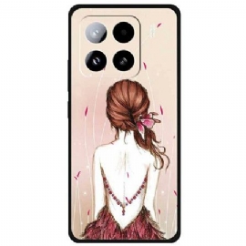 Kryt Xiaomi 15 Pro Načrtnutá Dívka