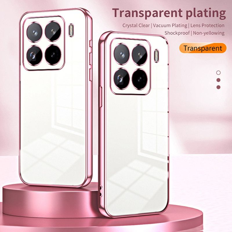 Kryt Xiaomi 15 Pro Okraj S Kovovým Efektem