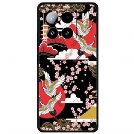 Kryt Xiaomi 15 Pro Čtyři Jeřábi Za Letu