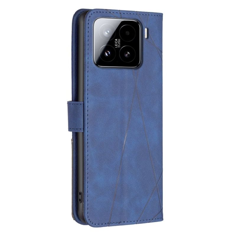 Peněženková Pouzdra Xiaomi 15 Pro Kryty Na Mobil Geometrie Binfen Color